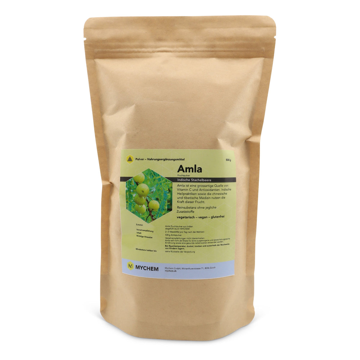 Amla Pulver, bio, vegan