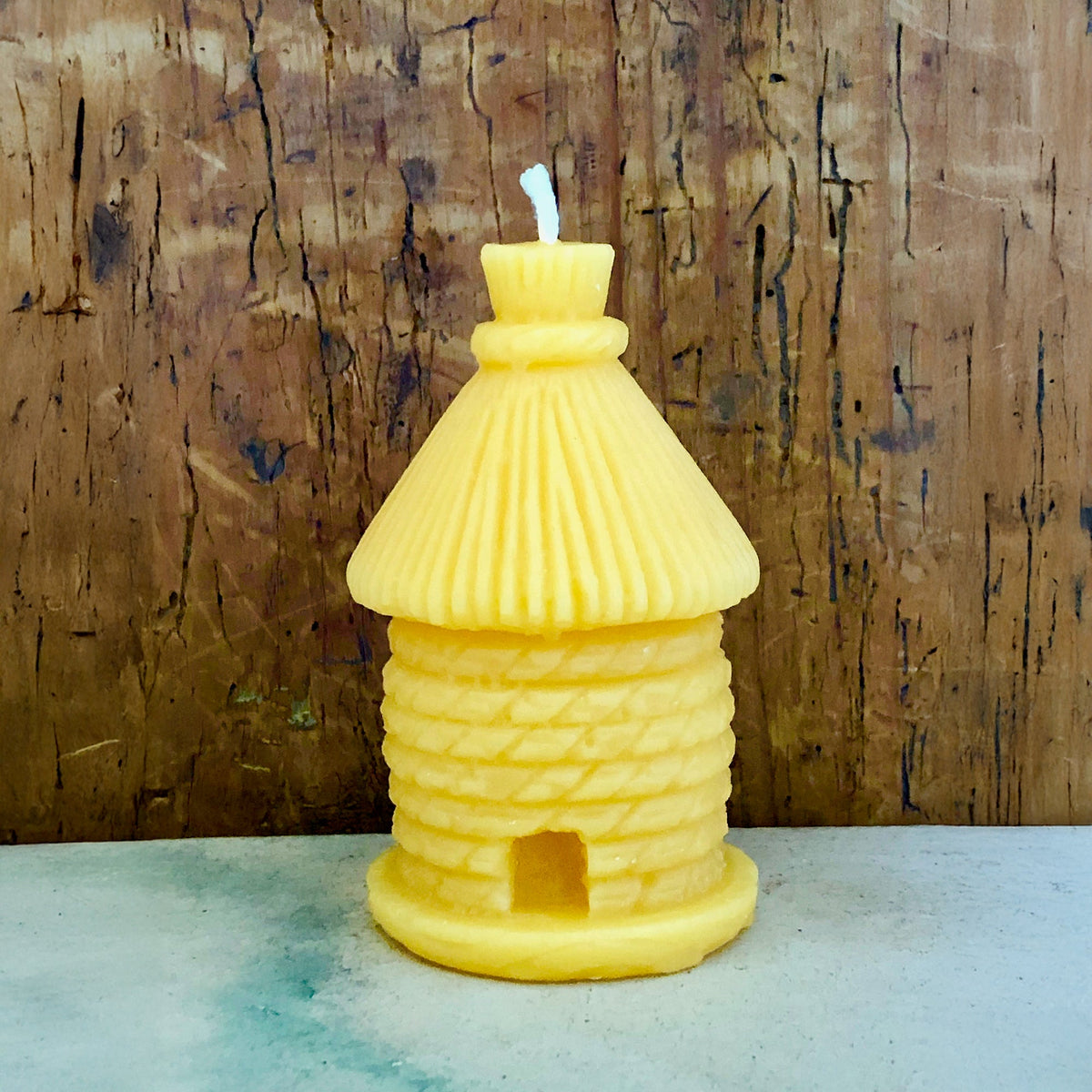 Kerze Bienenkorb, Bienenwachs
