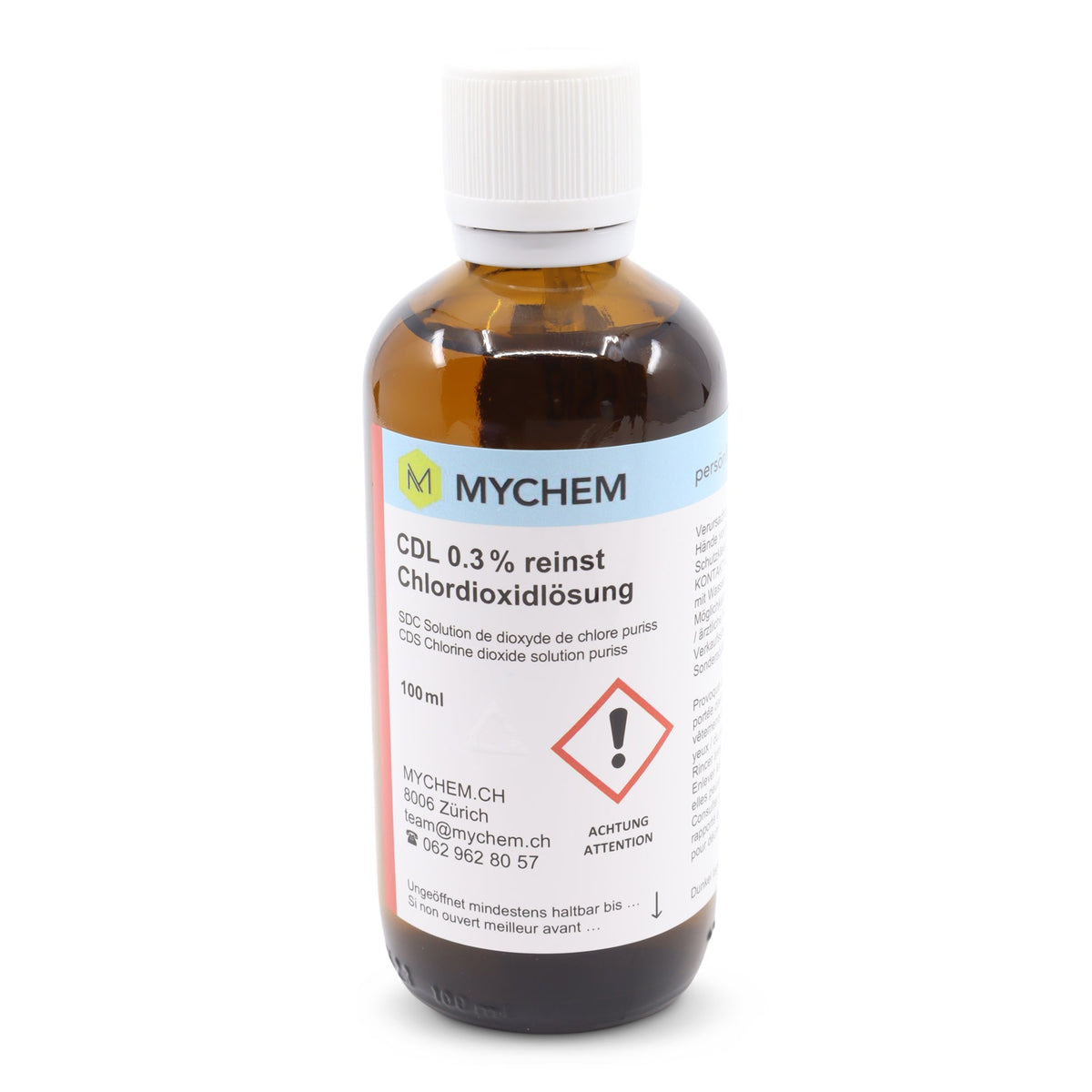 CDL Chlordioxidlösung reinst 0,3% in höchster Qualität