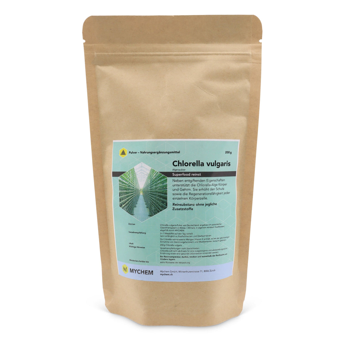 Chlorella vulgaris Pulver, vegan