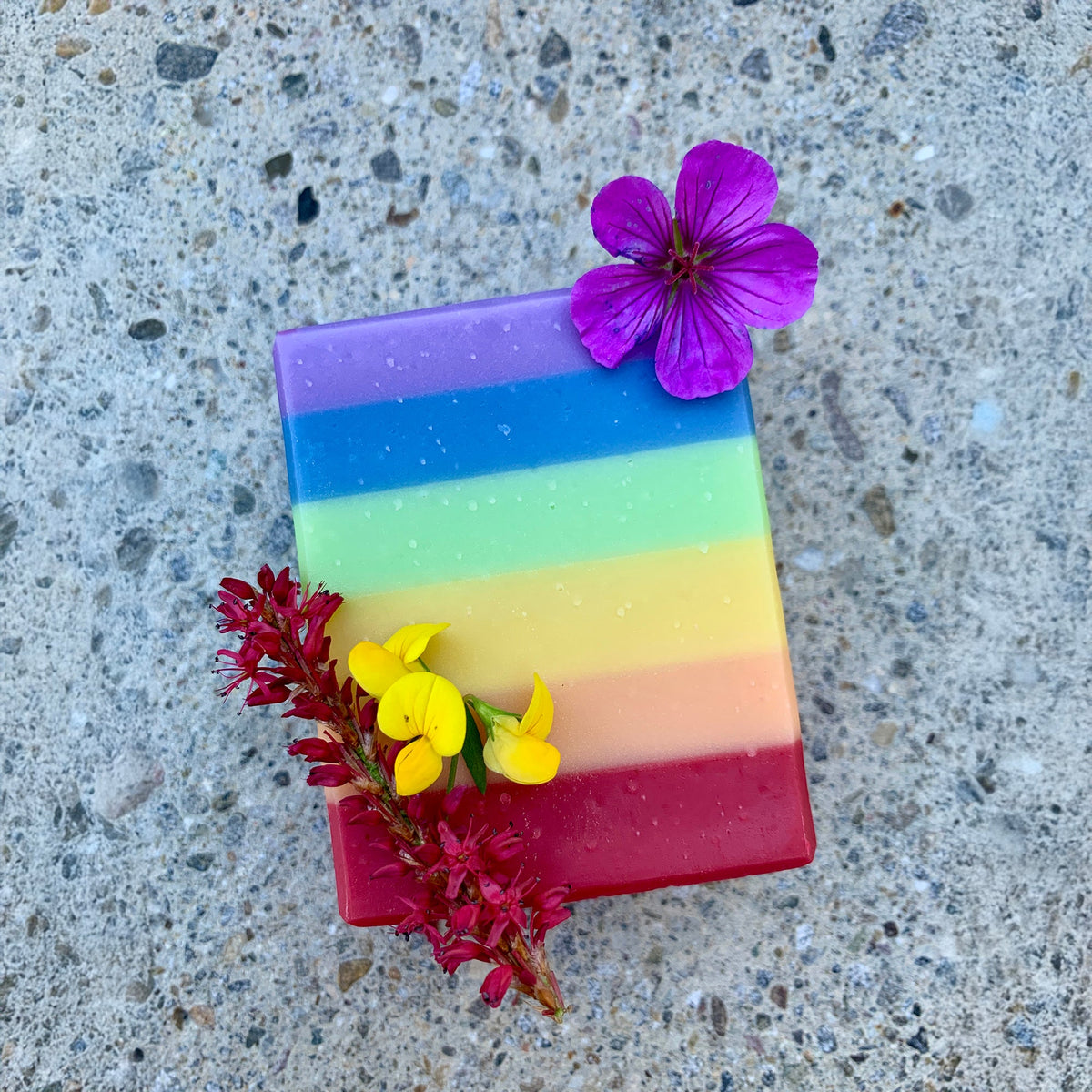 Hand- & Duschseife Flowerpower, vegan
