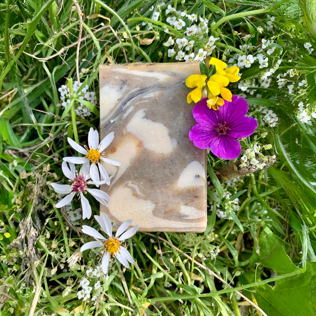 Hand- & Peelingseife Garten, vegan