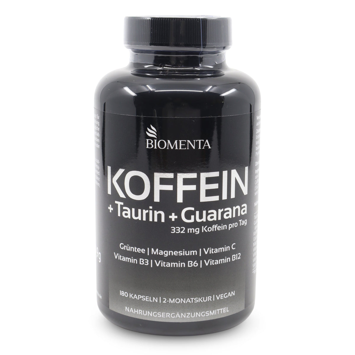 Koffein + Taurin + Guarana Kapseln