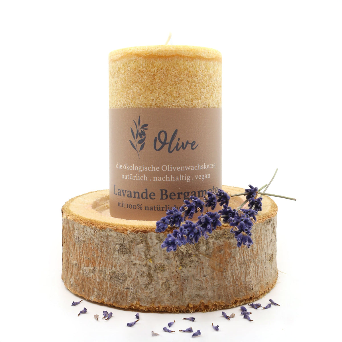 Lavendel-Bergamotte Duftkerze