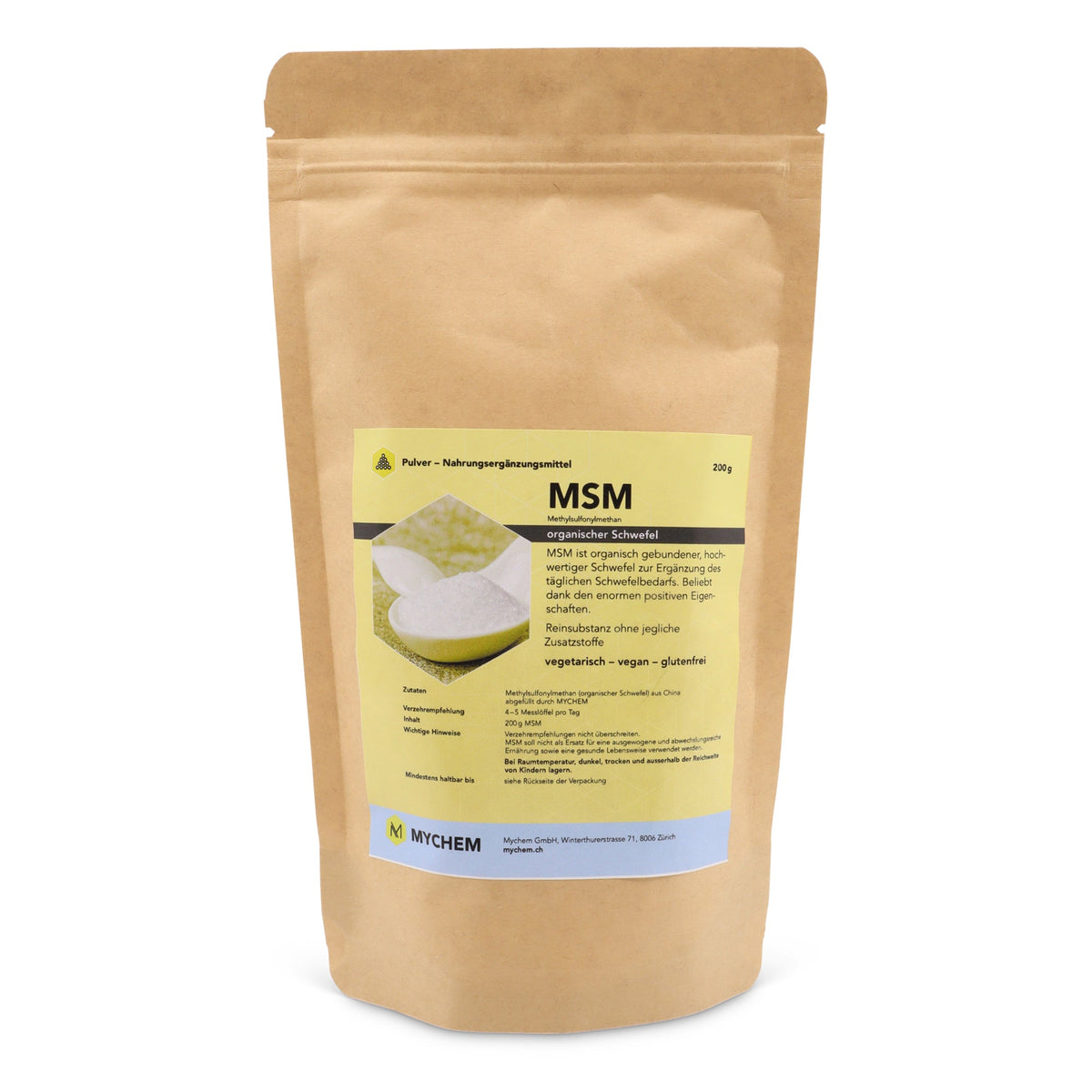 MSM powder, vegan
