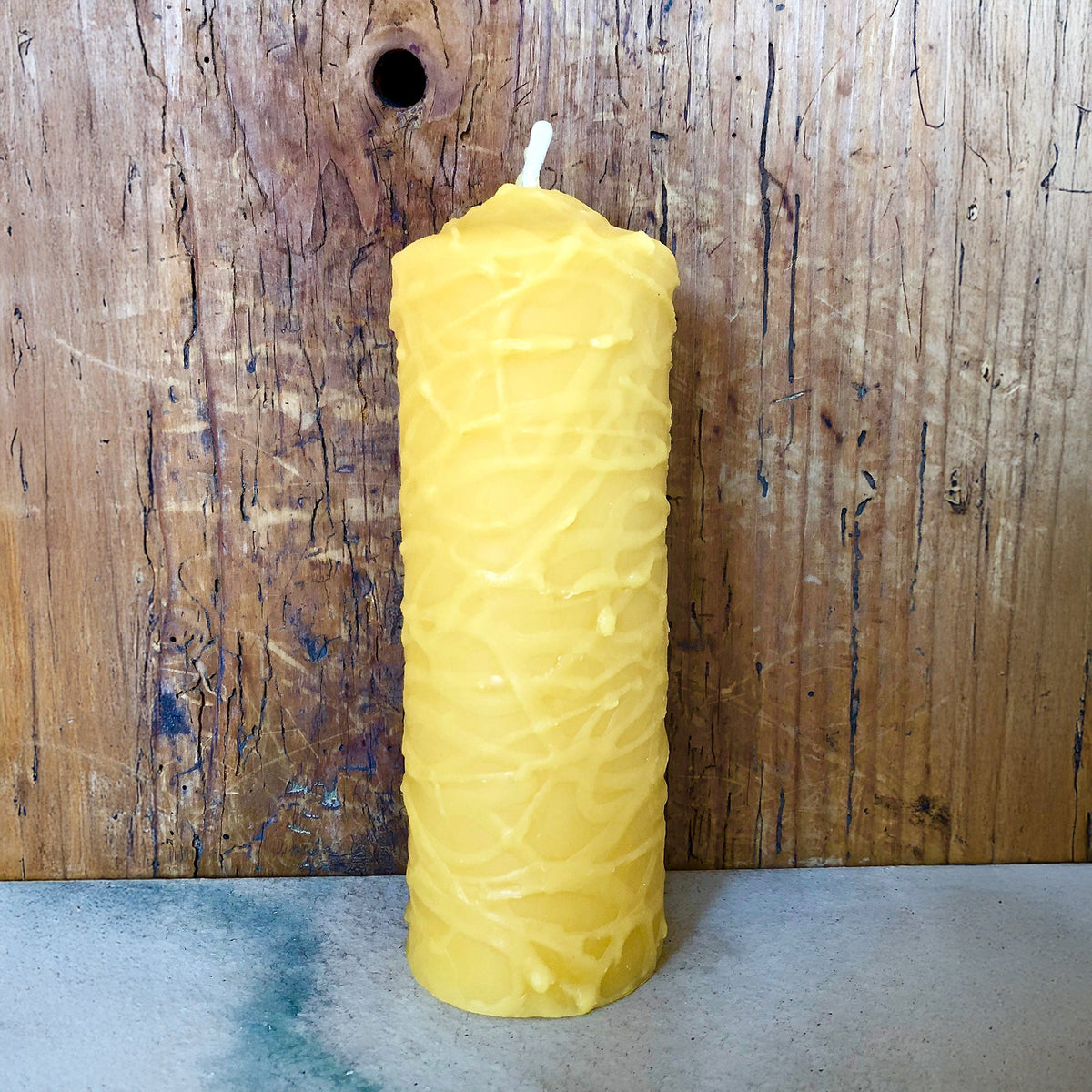 Kerze Struktur, Bienenwachs