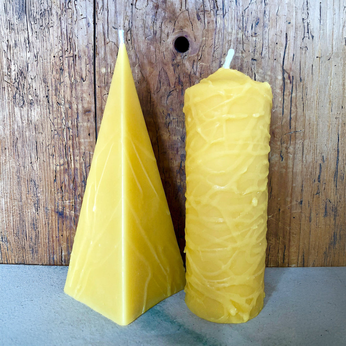 Kerze Struktur, Bienenwachs