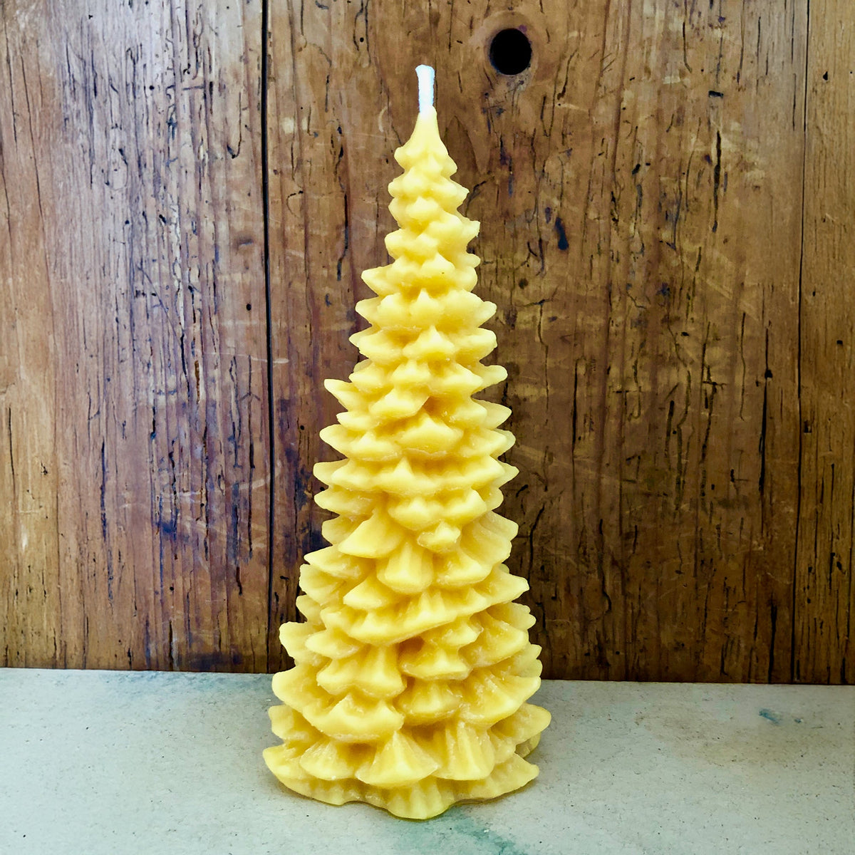 Kerze Tanne, Bienenwachs