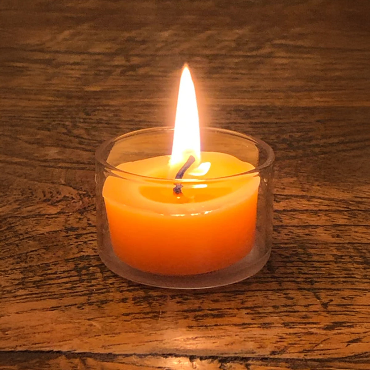 Teelichter / Rechaudkerzen, mit grosser Flamme, Bienenwachs