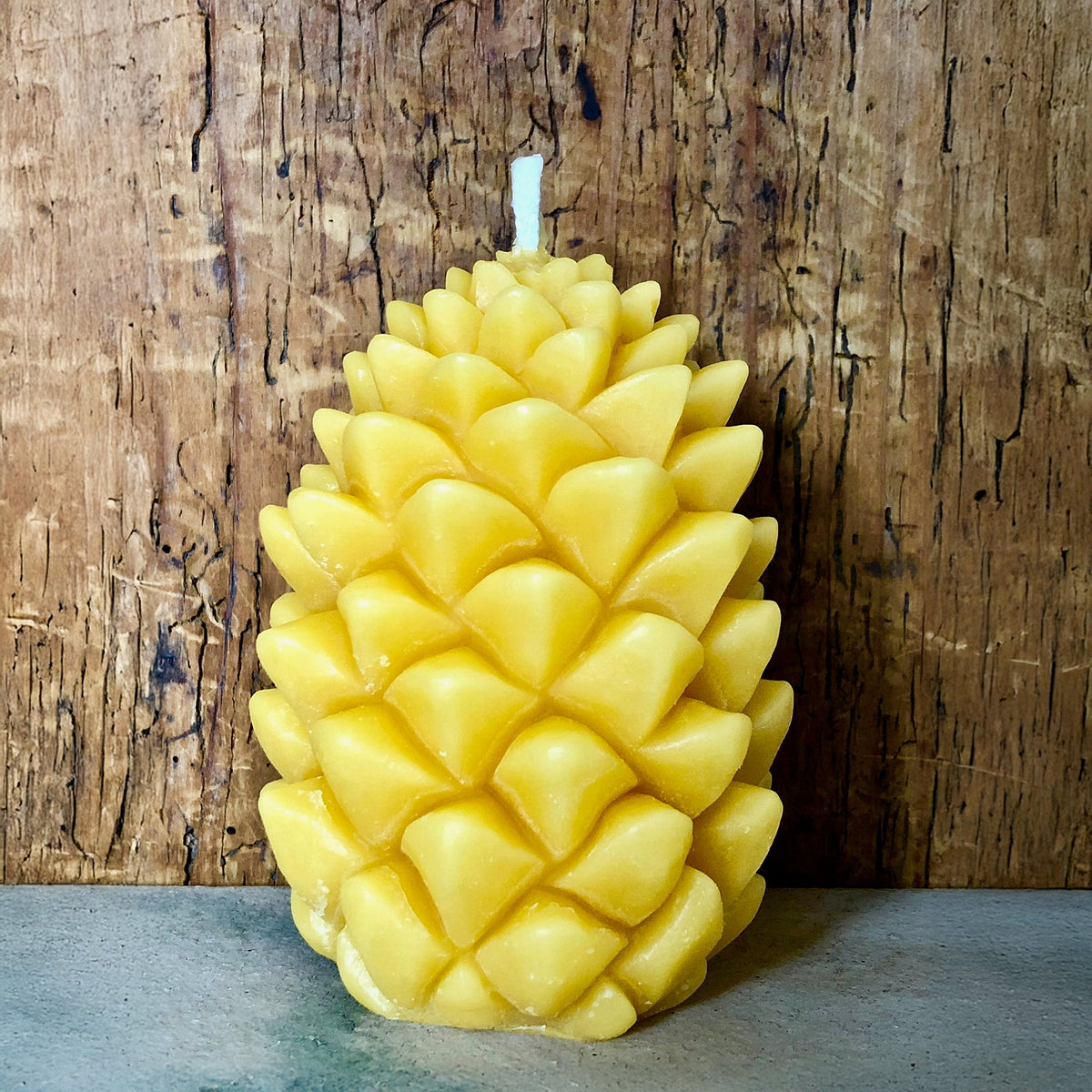 Kerze Tannenzapfen, Bienenwachs